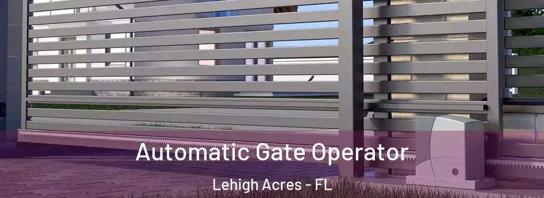  Automatic Gate Operator Lehigh Acres - FL