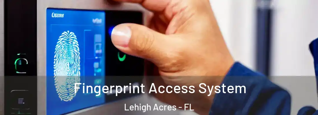  Fingerprint Access System Lehigh Acres - FL