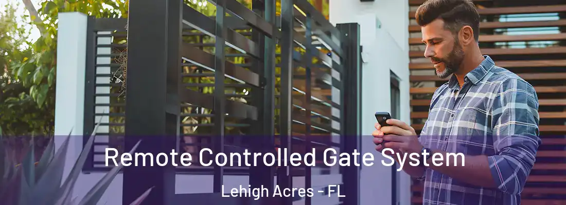  Remote Controlled Gate System Lehigh Acres - FL
